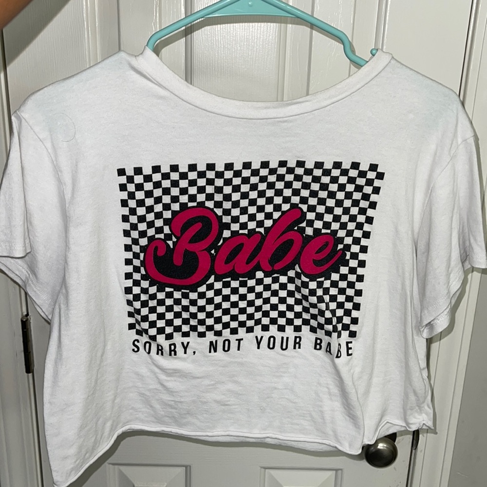 Fashion Nova Graphic Crop Top